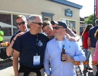 Mark Hennelly, Todd Jones, Kevin Foody and Chuck Orcutt at the Block Party